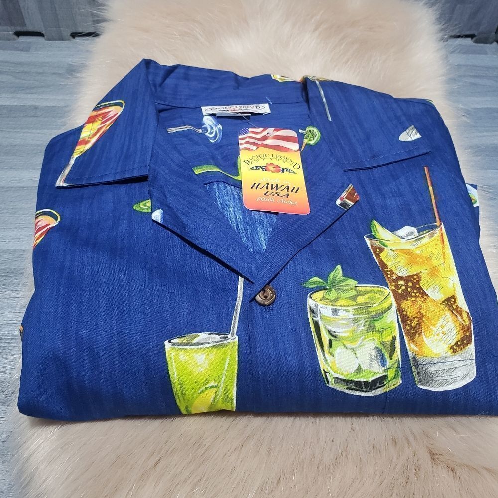 Pacific Legend Authentic Hawaii Cocktail shirt